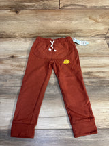 NEW Cat & Jack Ottoman Knit Joggers Fiery Brown sz 4T