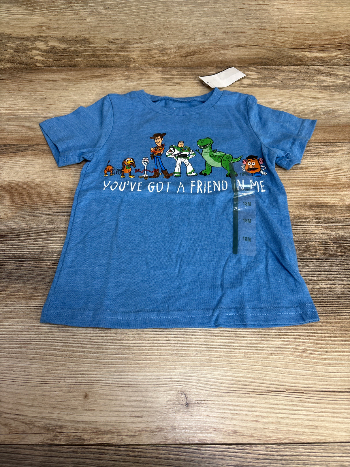 NEW Toy Story Shirt Blue sz 18m