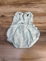 Cat & Jack Striped Bubble Romper Blue sz 0-3m