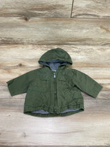 Old Navy Canvas Utility Jacket Green sz 0-3m