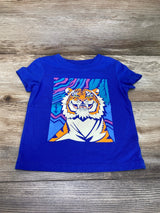 Cat & Jack Tiger Shirt Blue sz 12m - Me 'n Mommy To Be