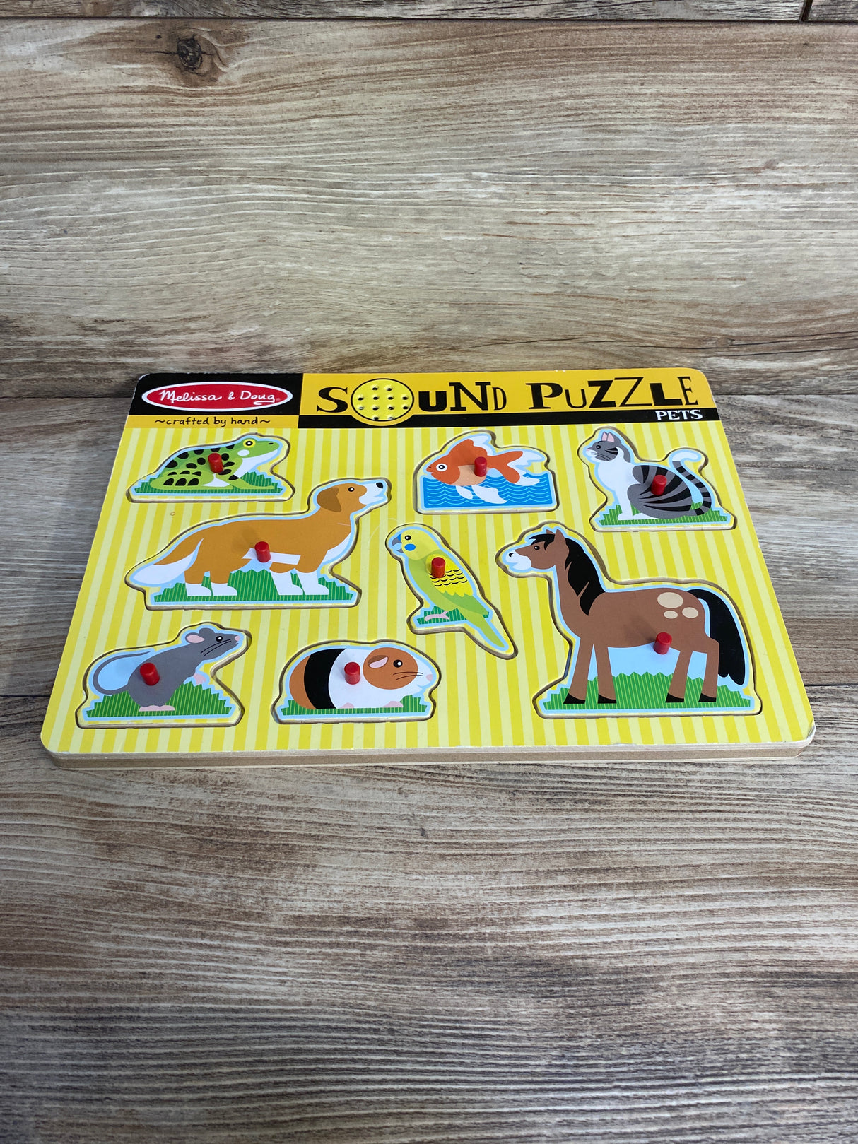 Melissa & Doug Pets Sound Puzzle