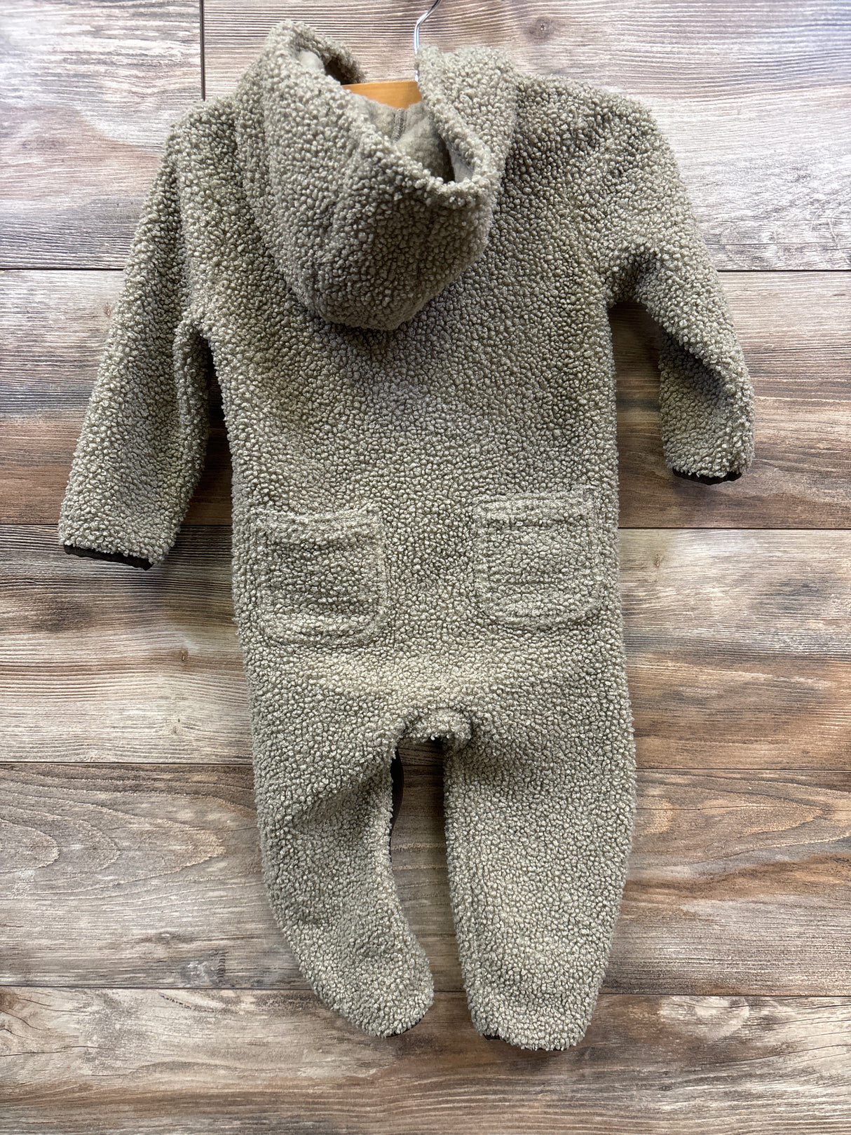 Carhartt Long Sleeve Zip-Front Sherpa Coverall Beige sz 18m