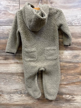 Carhartt Long Sleeve Zip-Front Sherpa Coverall Beige sz 18m