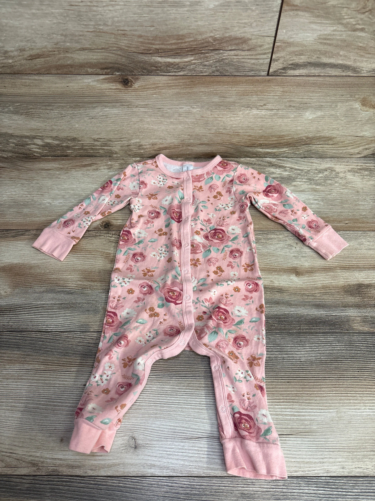 Modern Moments Floral Coverall Pink sz 12m