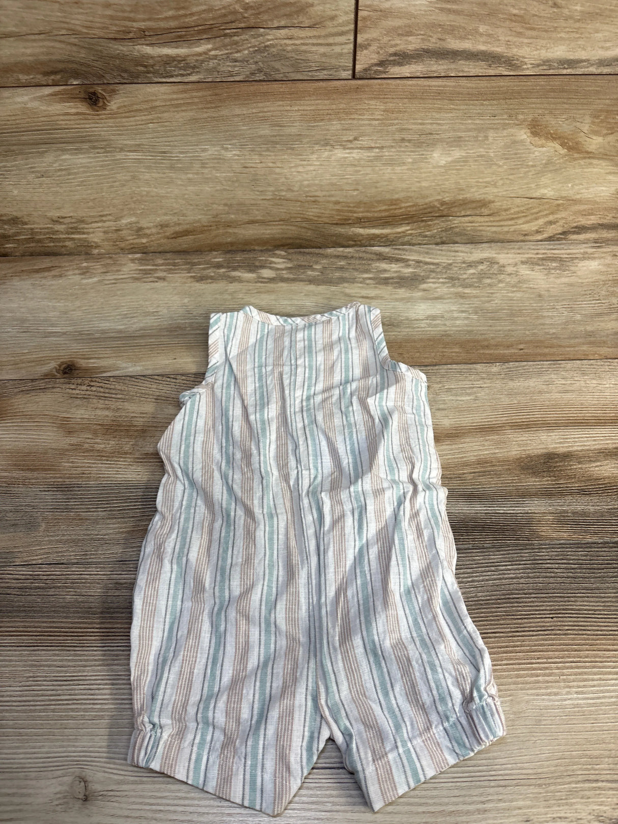 Just One You Striped Romper White sz 6m