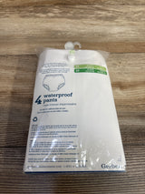 NEW Gerber Waterproof Training Pants White 4pk sz 3T