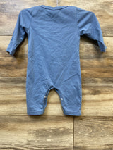 Don't Make Me Get My Bib Sister Coverall Blue sz 0-3m