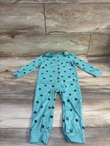 Cat & Jack Polka Dot Coverall Blue sz 18m