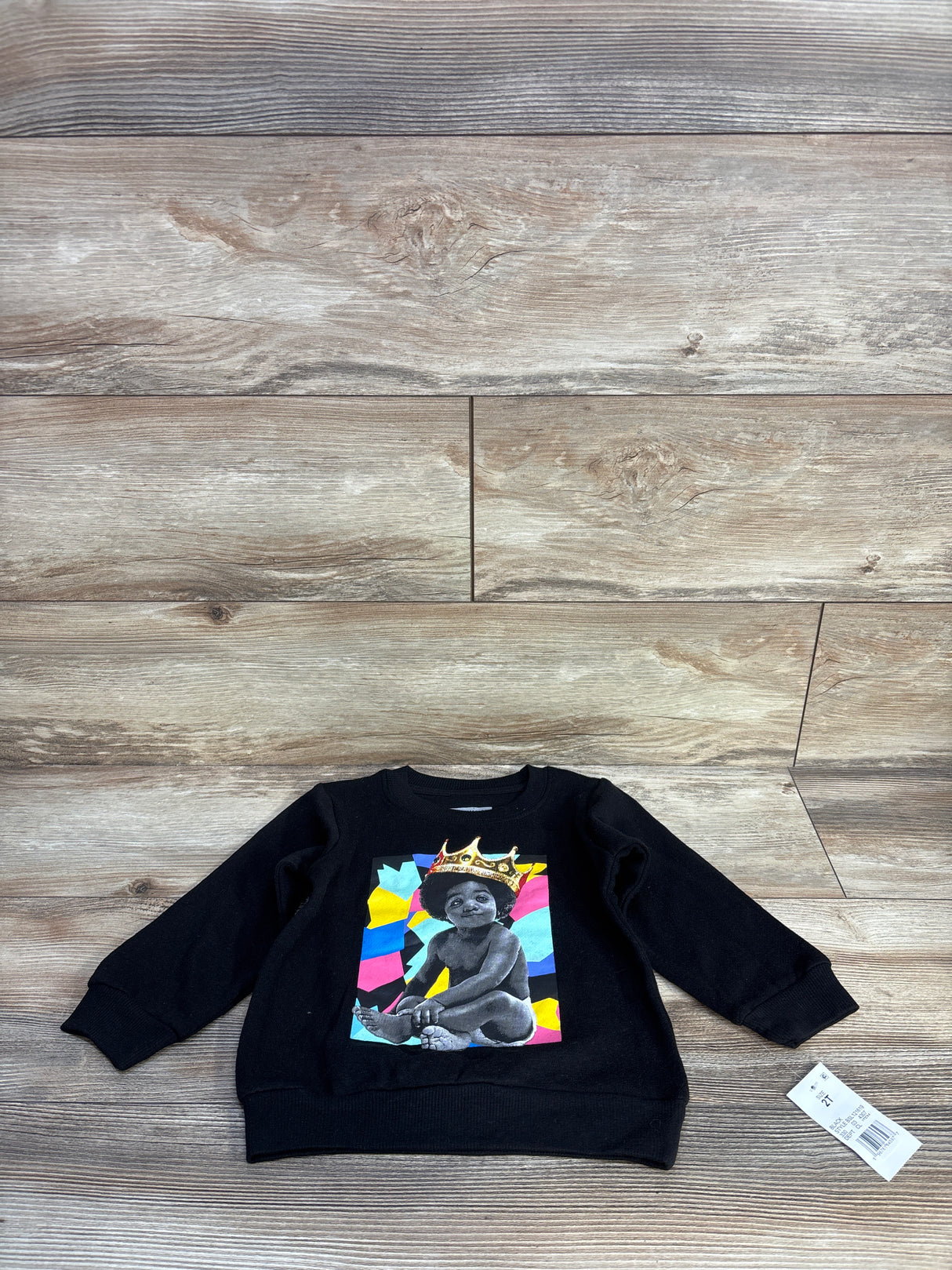 NEW The Notorious B.I.G. Sweatshirt Black sz 2T