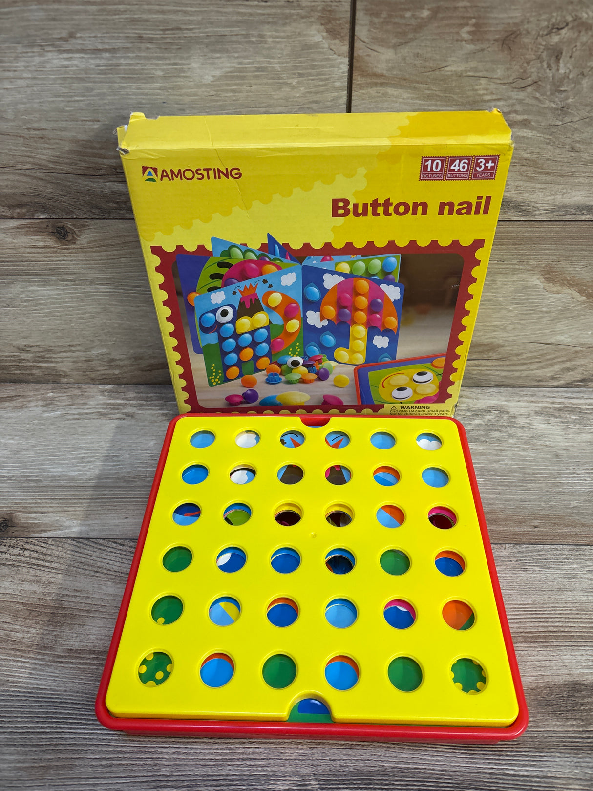 AMOSTING Button Art Toy