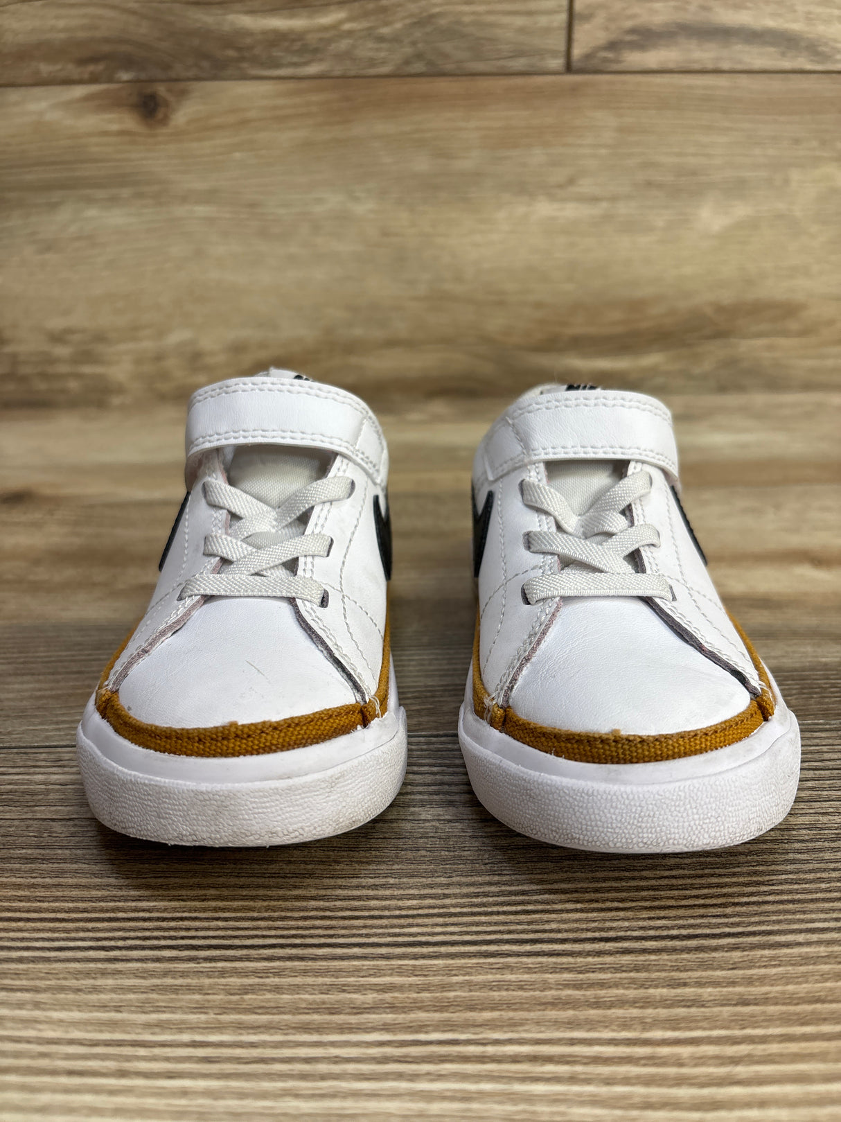 Nike Court Legacy TD 'White Desert Ochre' Sneakers sz 9c