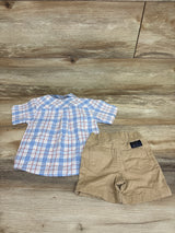 Wrangler 2pc Flannel & Pants Set Red sz 18m