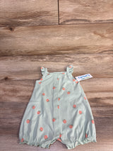 NEW Child Of Mine Shortie Romper Green sz 0-3m