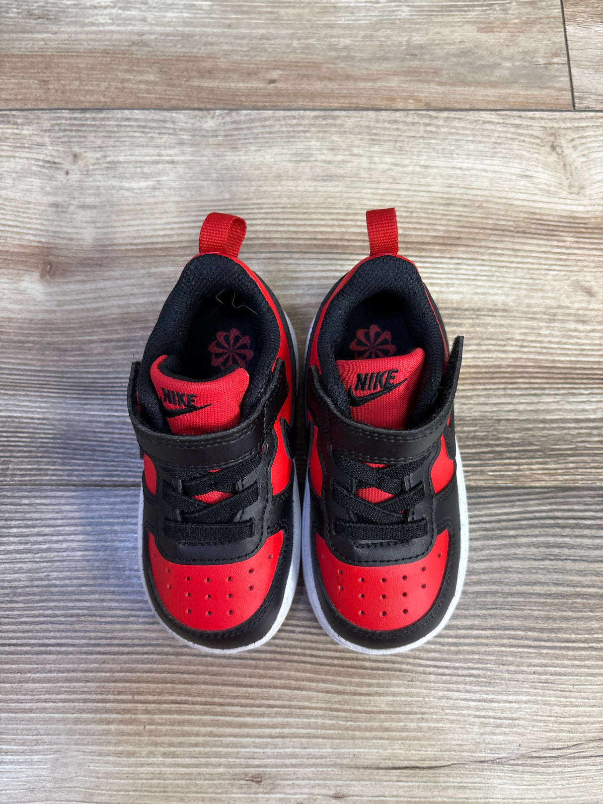Nike Court Borough Recraft TD 'University Red Black' Sneakers sz 6c