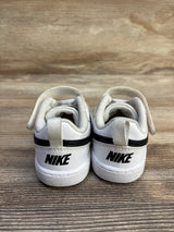 Nike Court Borough Low Recraft 'White Black' Sneakers sz 5c