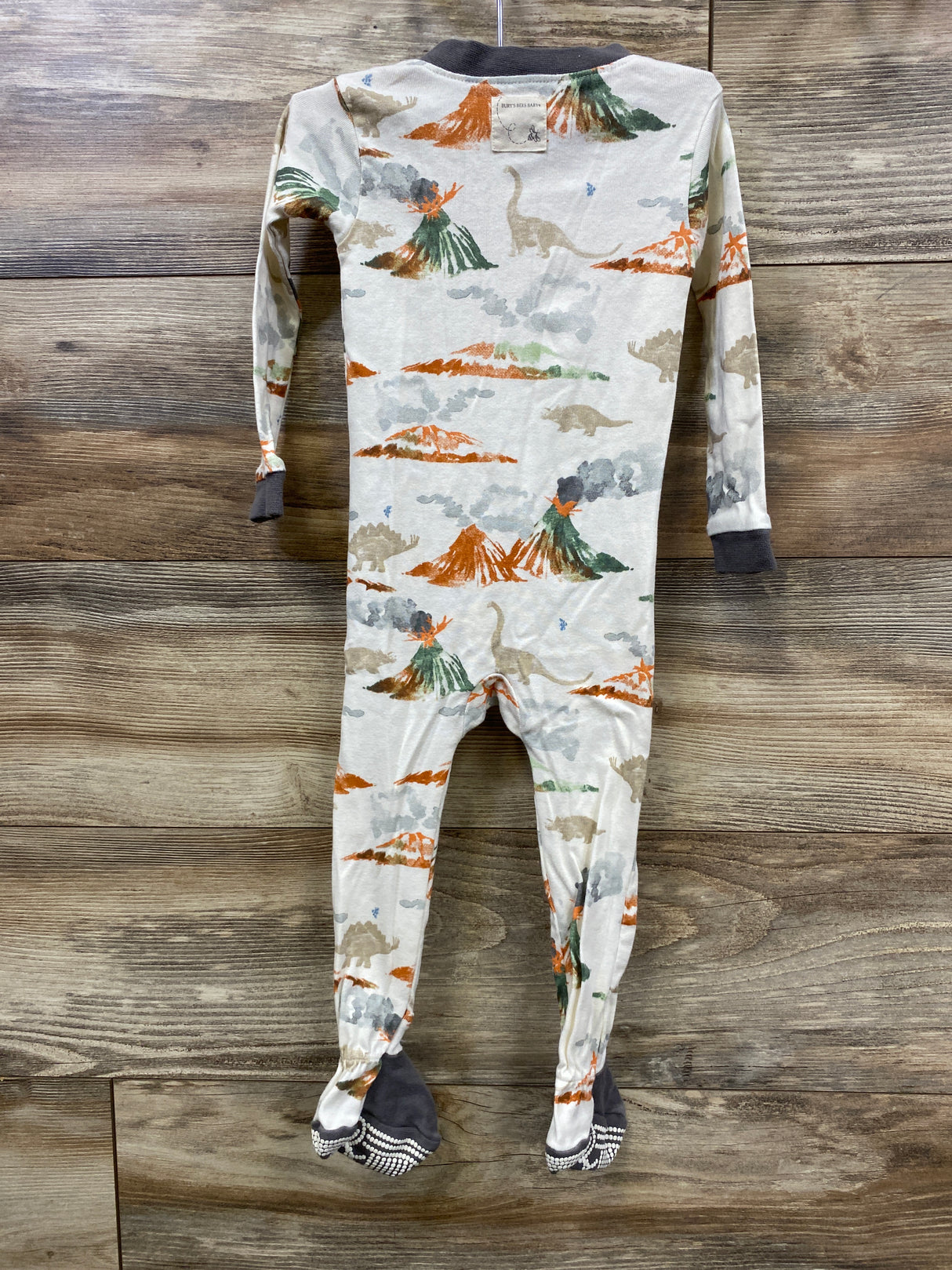Burt's Bees Baby Dinos Sleeper White sz 18m
