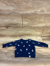 Sovereign Code Flamingo Pullover Sweatshirt Navy sz 6m