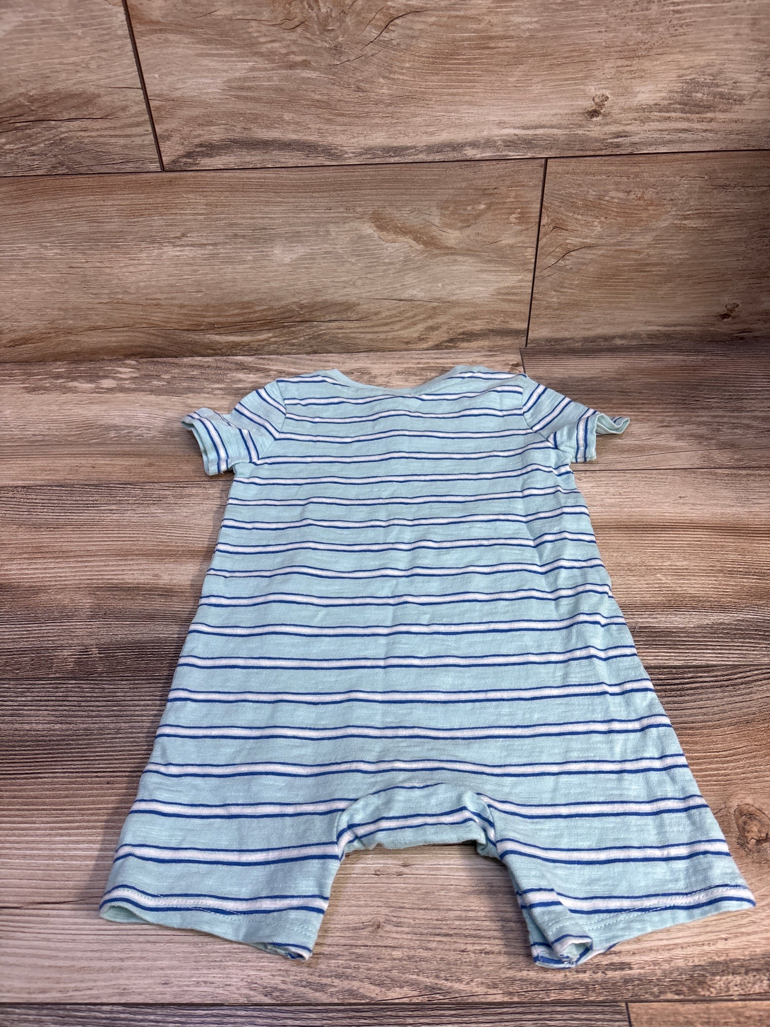 Tucker & Tate Henley Pocket Romper Mint sz 12m