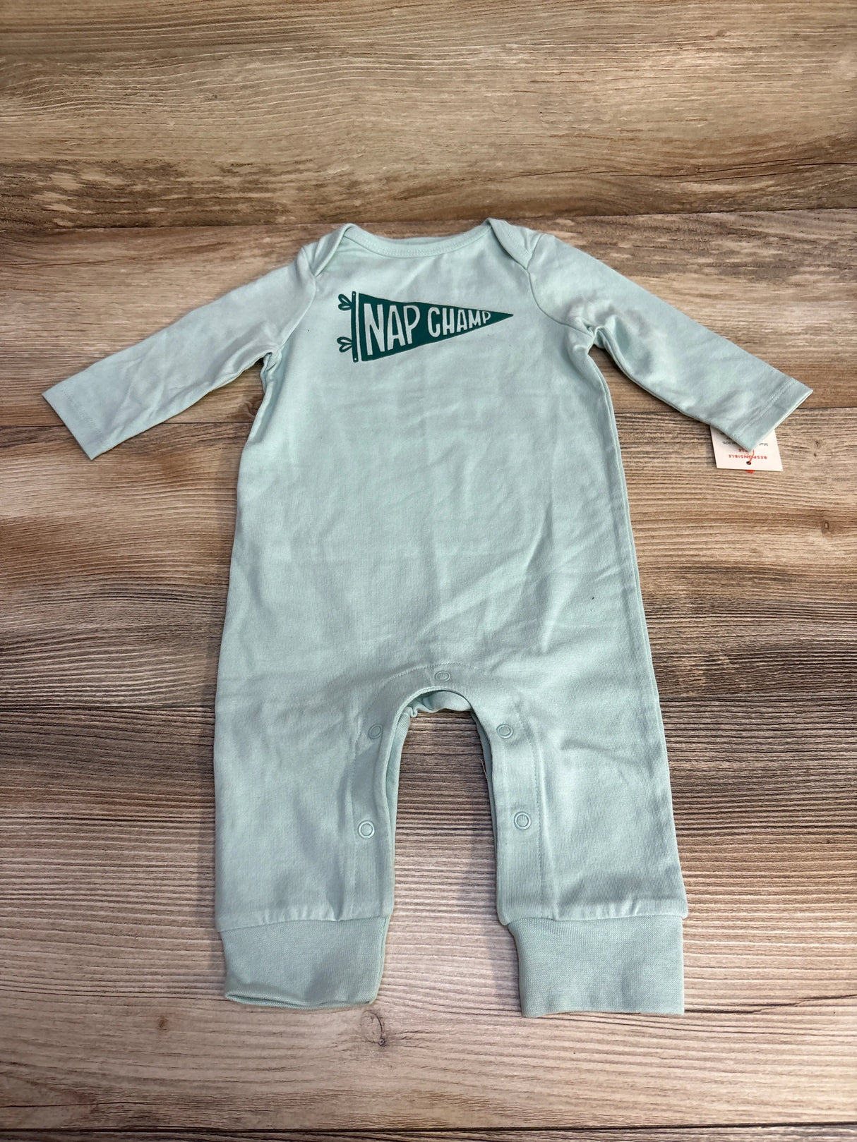 NEW Cat & Jack Nap Champ Coverall Green sz 0-3m - Me n Mommy To Be