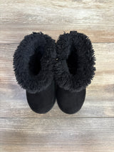 Cat & Jack Faux Fur Lined Ankle Boots Black sz 5c