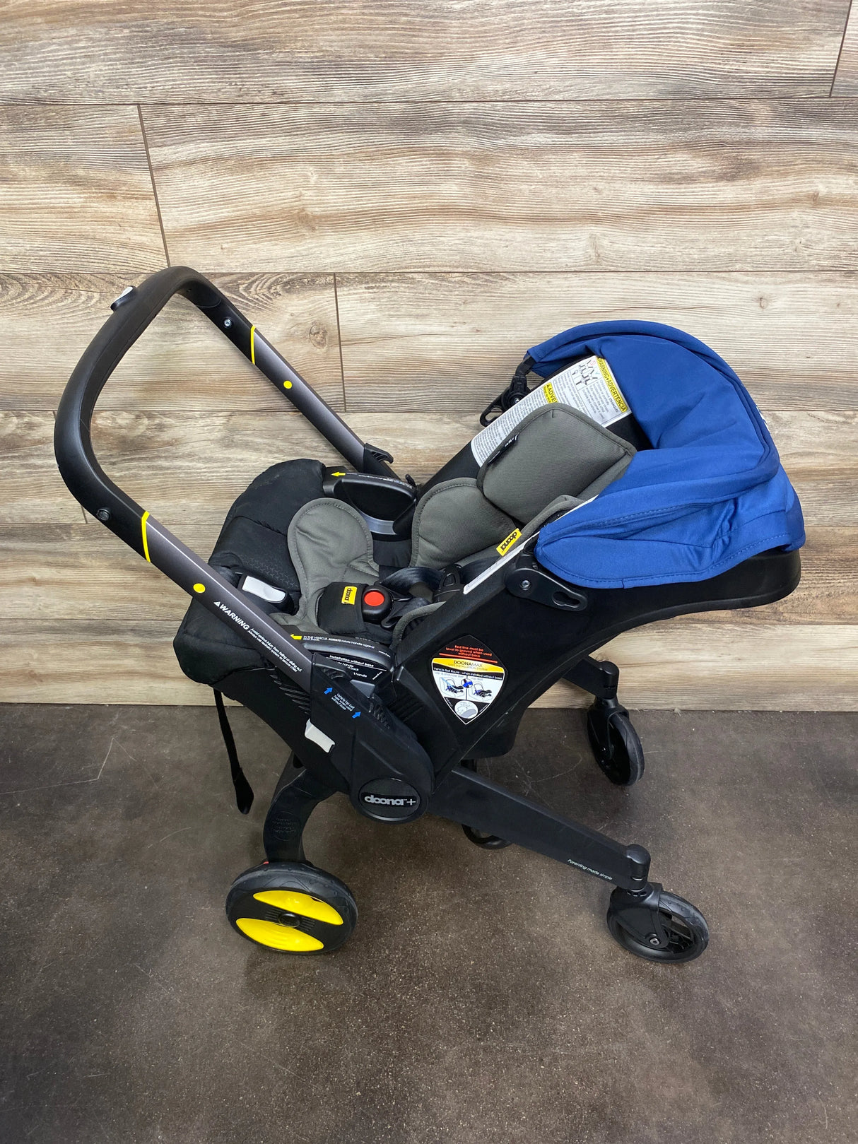 Doona Car Seat & Stroller, Royal Blue - All-in-One Travel System