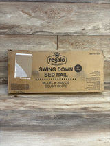NEW Regalo Guardian Swing Down Bedrail, White