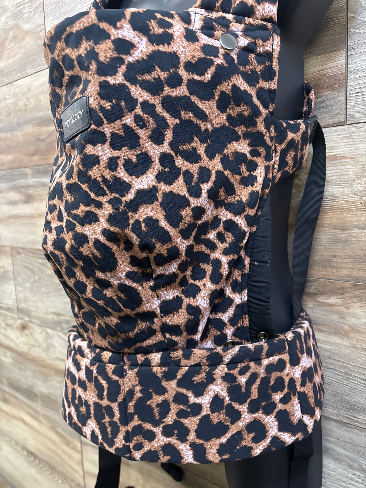 Momcozy PureHug Baby Carrier Leopard Print 7-44lbs