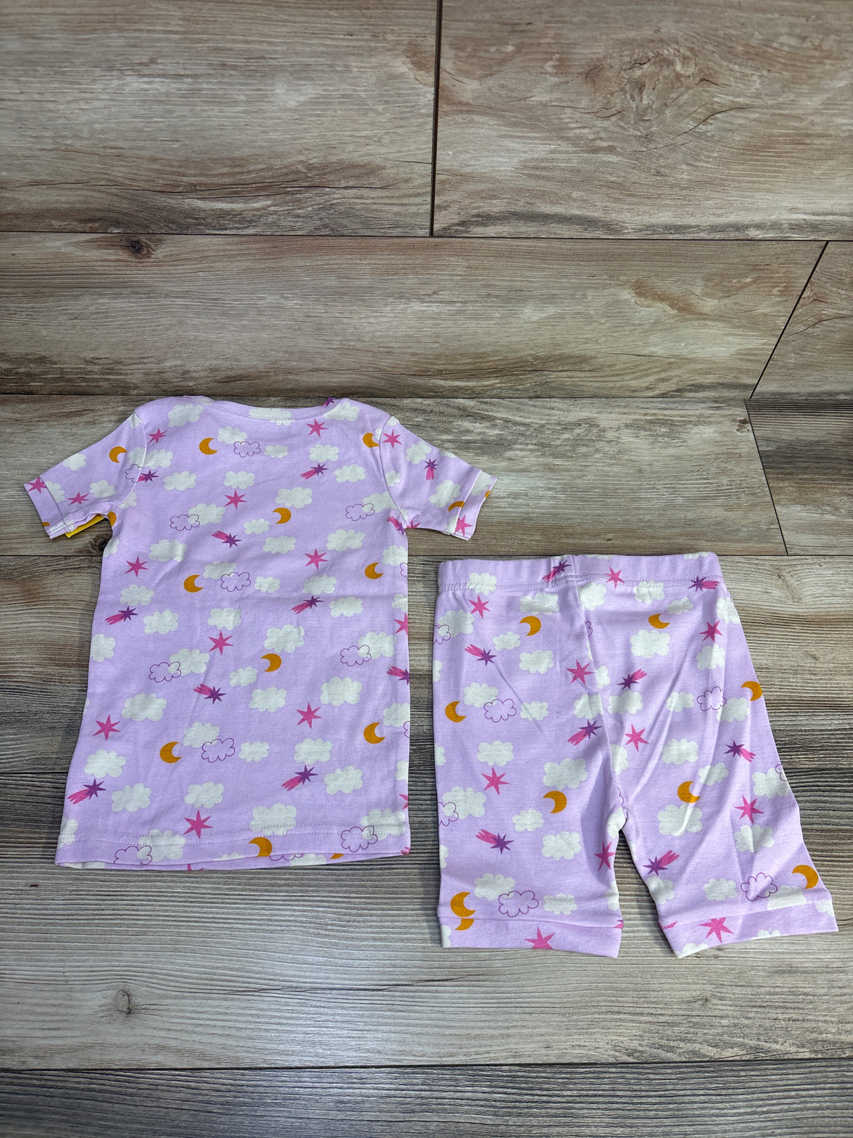 NEW Old Navy 2pc Cloud Print Pajama Set Lilac sz 5T
