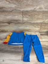 Disney Pixar Toy Story 2pc Woody Pajama Set Yellow sz 3T