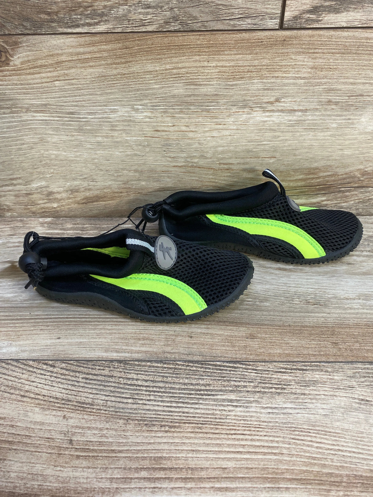 NEW ECSA Water Shoes Black/Lime sz 12c