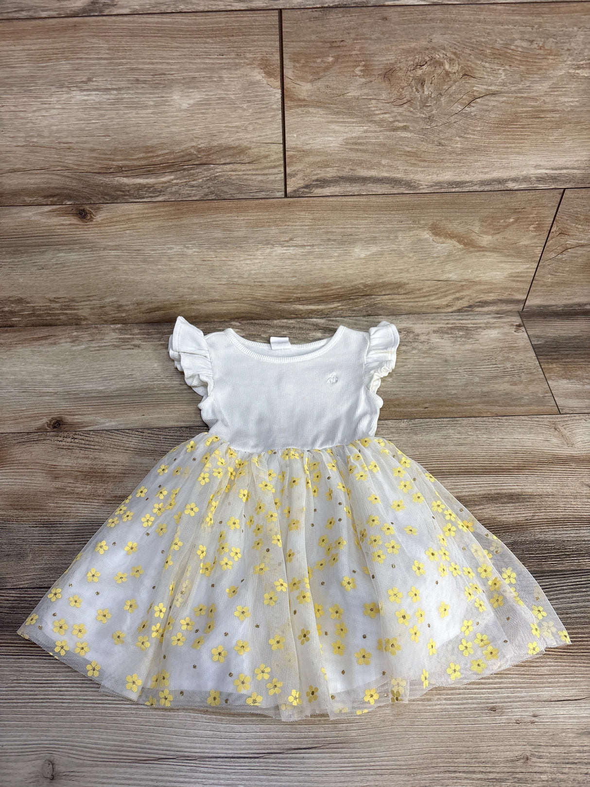 Baby Gap Lace Tulle Dress White sz 2T