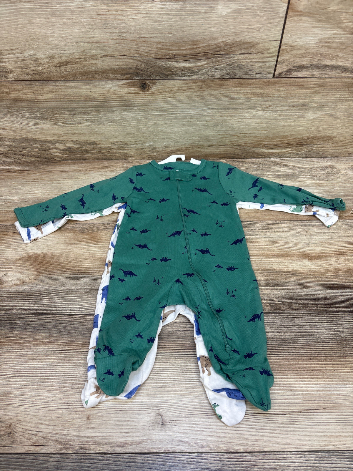 NEW Just One You 2pk Sleepers White/Green sz 3m