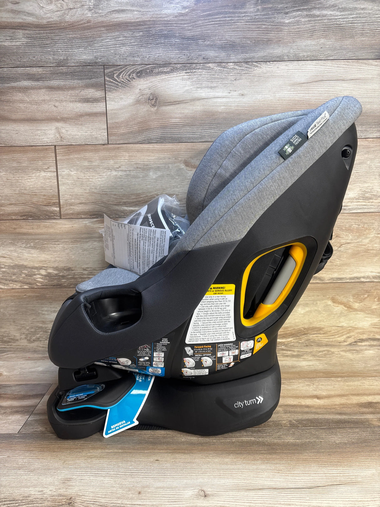 NEW Baby Jogger City Turn Rotating Convertible Car Seat in Pike 4-65lbs.