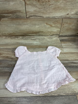Nannette Gauze Button-Front Top Pink sz 5T