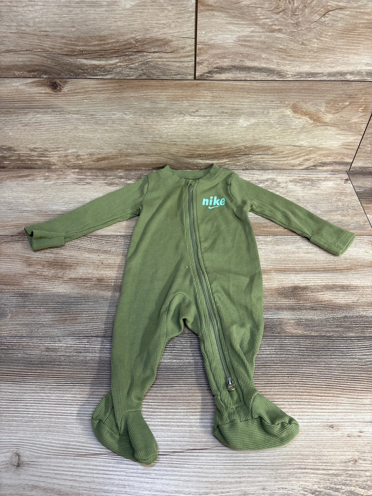 Nike Ribbed Sleeper Green sz 3m