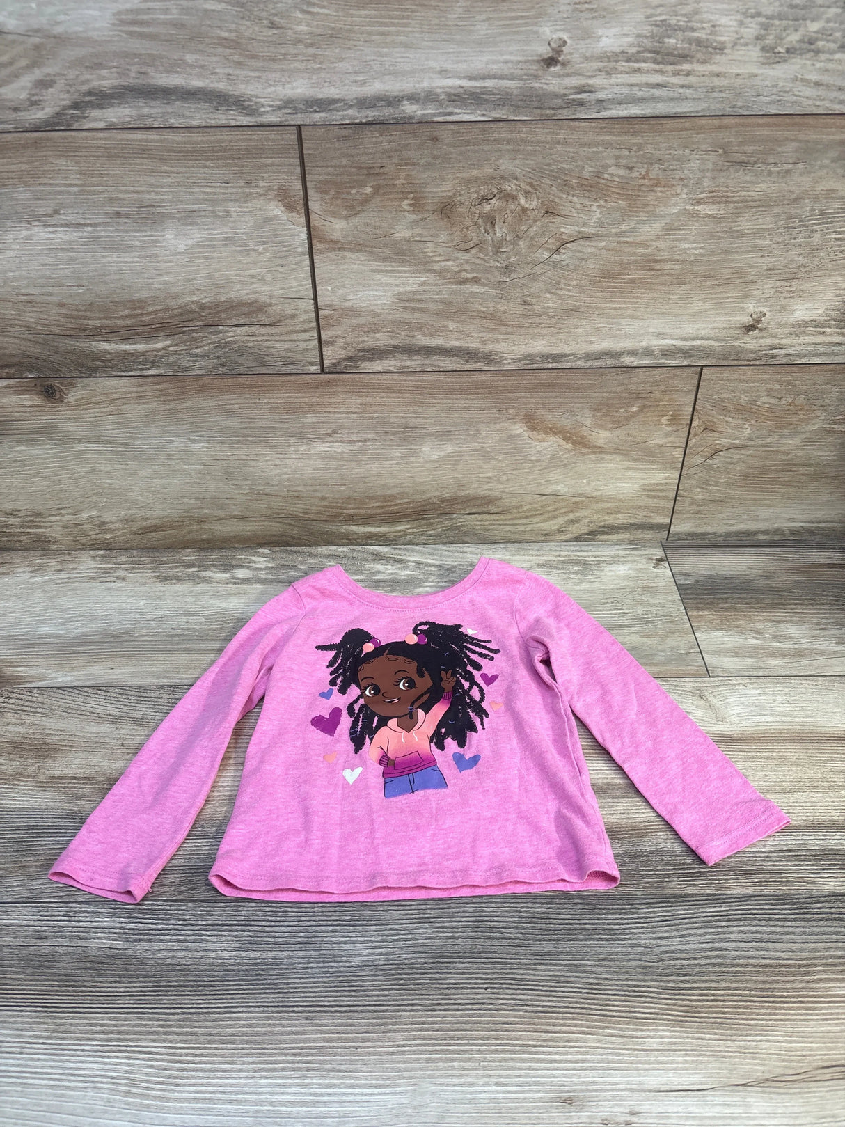 Children's Place Long Sleeve Shirt Pink sz 18-24m