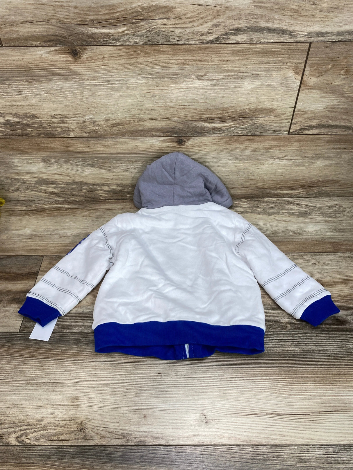 NEW Mad Engine NASA Full Zip Sherpa Lined Hoodie White sz 3T