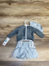 NEW Carter's 3pc Rash Guard Set Grey sz Newborn