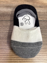 NEW VWU No-Show anti-Slip Socks Grey sz 1-3T