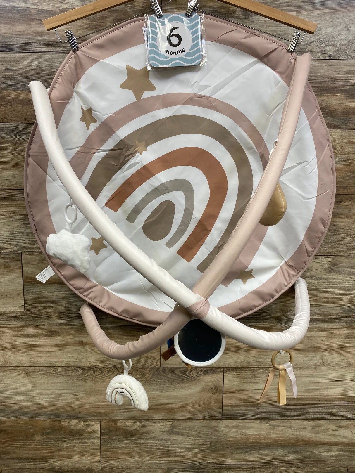 NEW Beige Rainbow Tummy Time Mat - Me n Mommy To Be