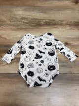 Angel Dear Bamboo Halloween Bodysuit White sz 3-6m