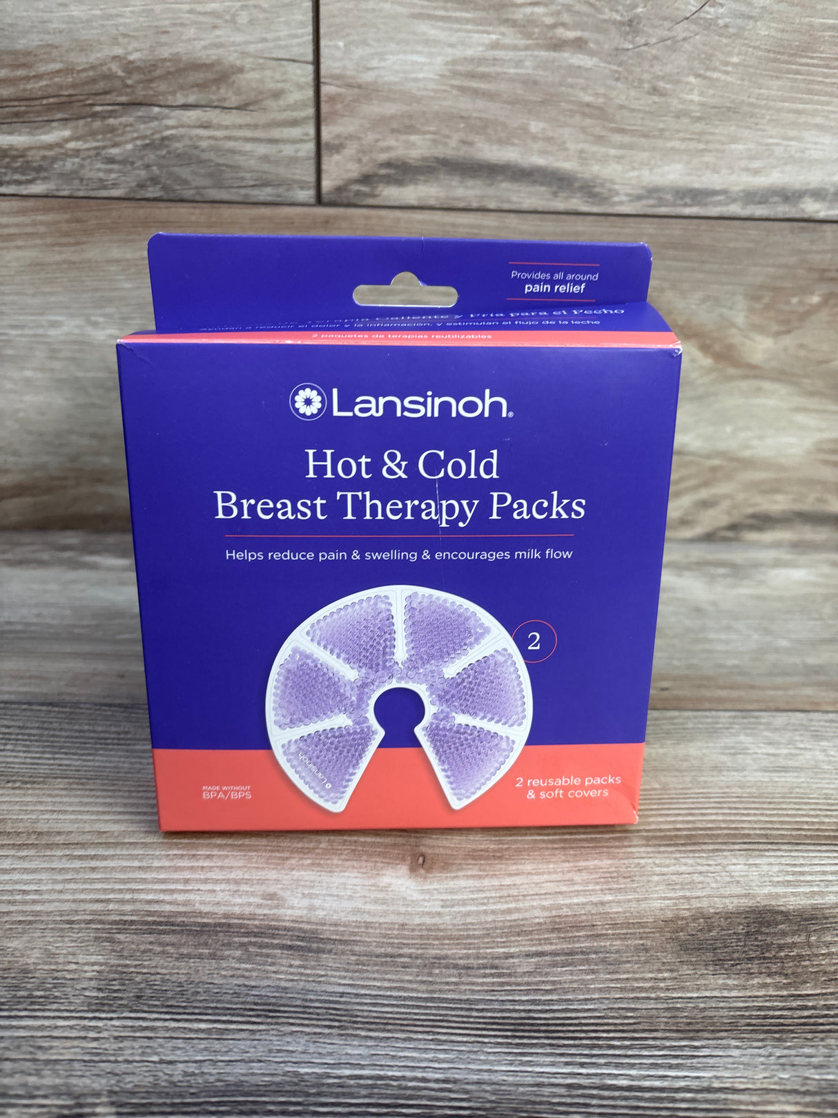 Lansinoh Hot & Cold Breast Therapy Packs 2pk
