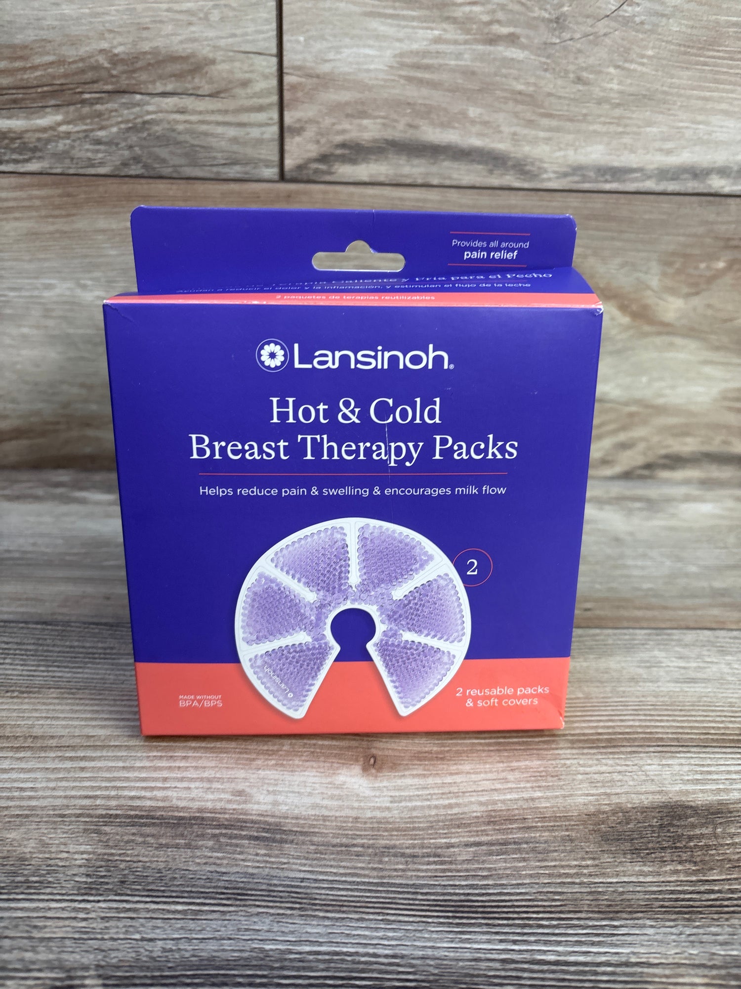 Lansinoh Hot & Cold Breast Therapy Packs 2pk
