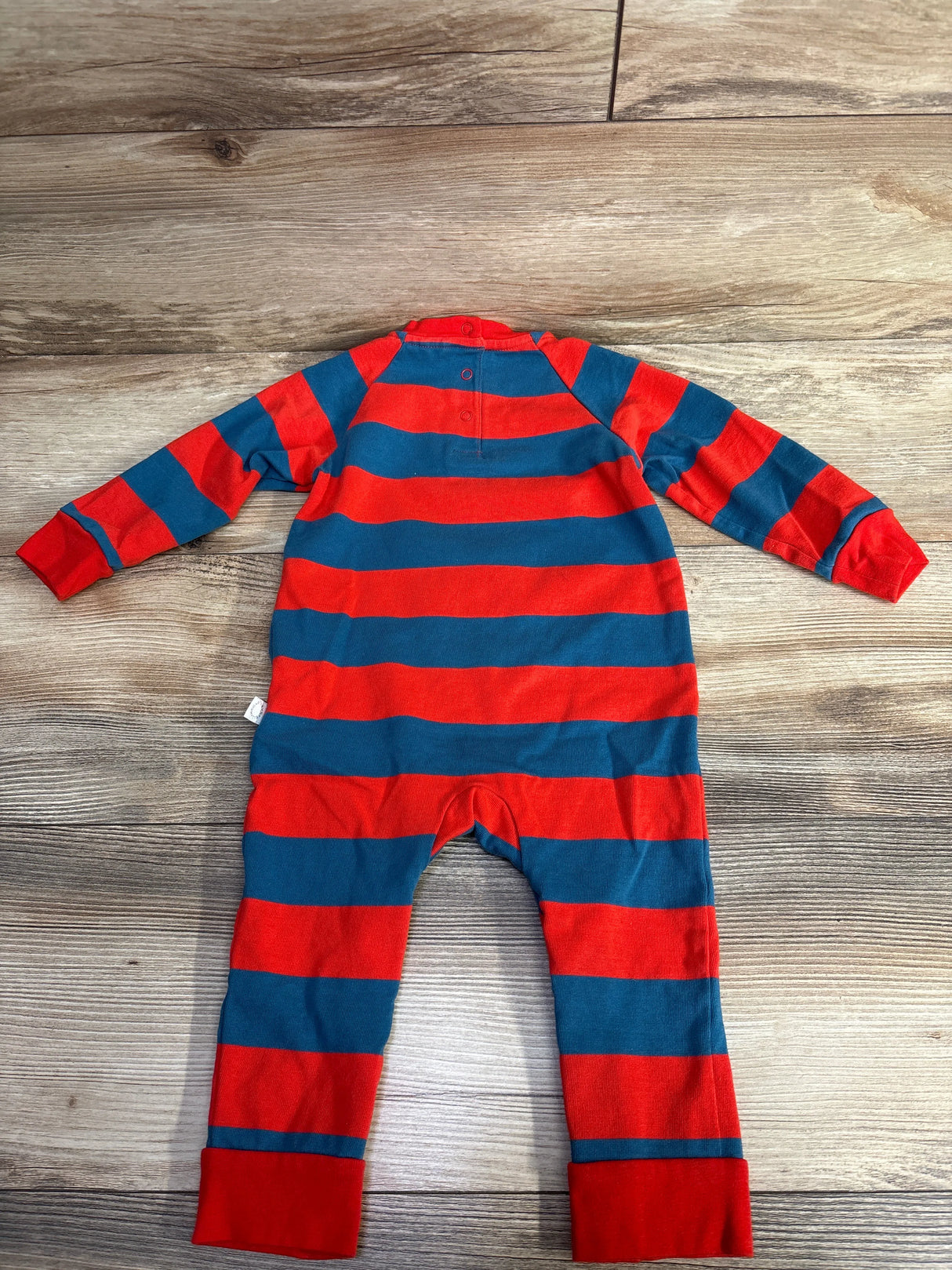 Stella McCartney Music Monster Organic Cotton Jumpsuit Red sz 18m