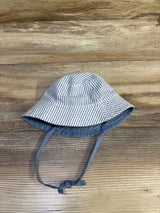 H&M Reversible Bucket Hat Blue sz Preemie/Newborn