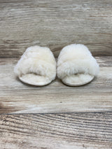 UGG Fluff Yeah Slides Ivory sz 0c/1c