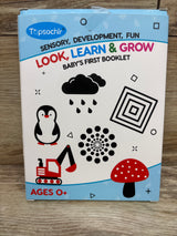 Topsochir Sensory, Development, Fun Look, Learn & Grow Baby's First Booklet