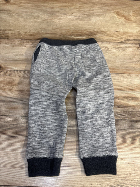 Cat & Jack Monster Knees Drawstring Joggers Grey sz 4T - Me n Mommy To Be