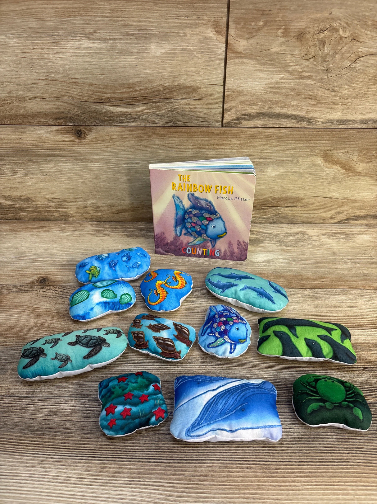 Lakeshore The Rainbow Fish Storytelling Kit with Board Book 11pc